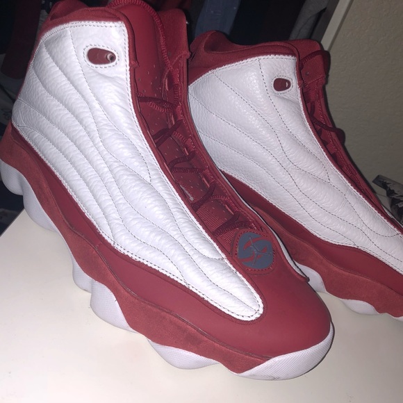 jordan pro strong red